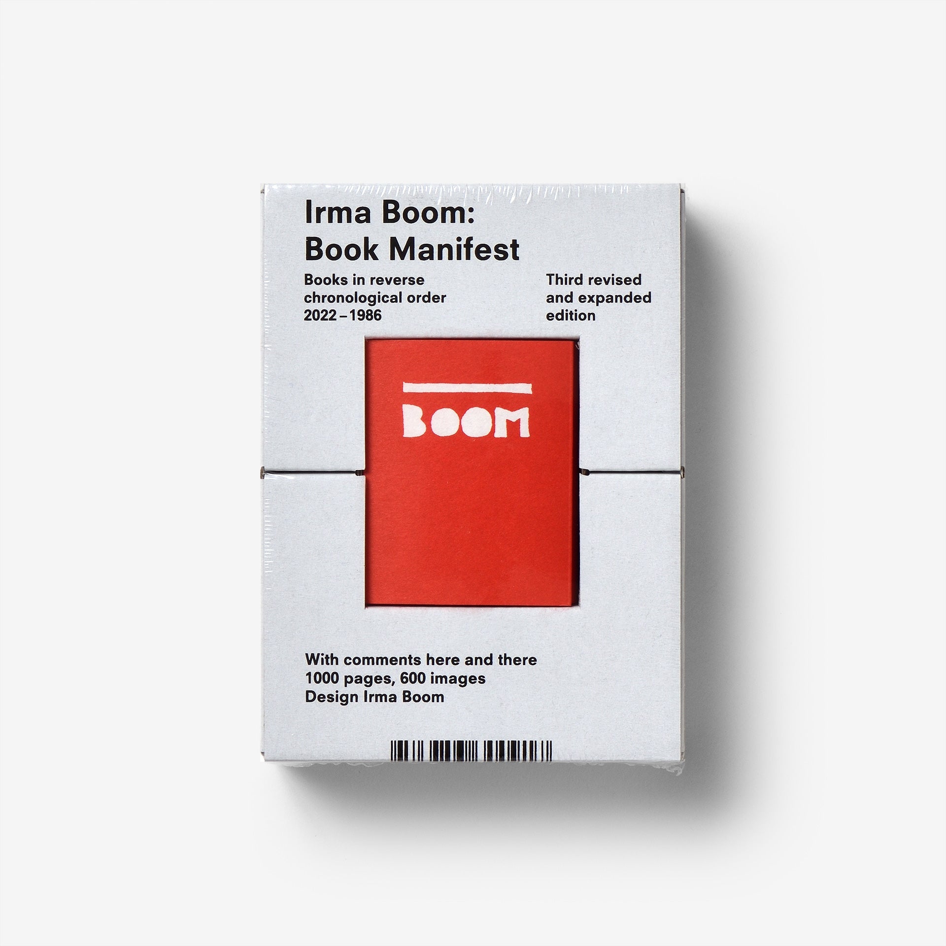 新しいスタイル Irma Boom: Book Manifest | Graphic Design Books curated by North East アート・デザイン・音楽