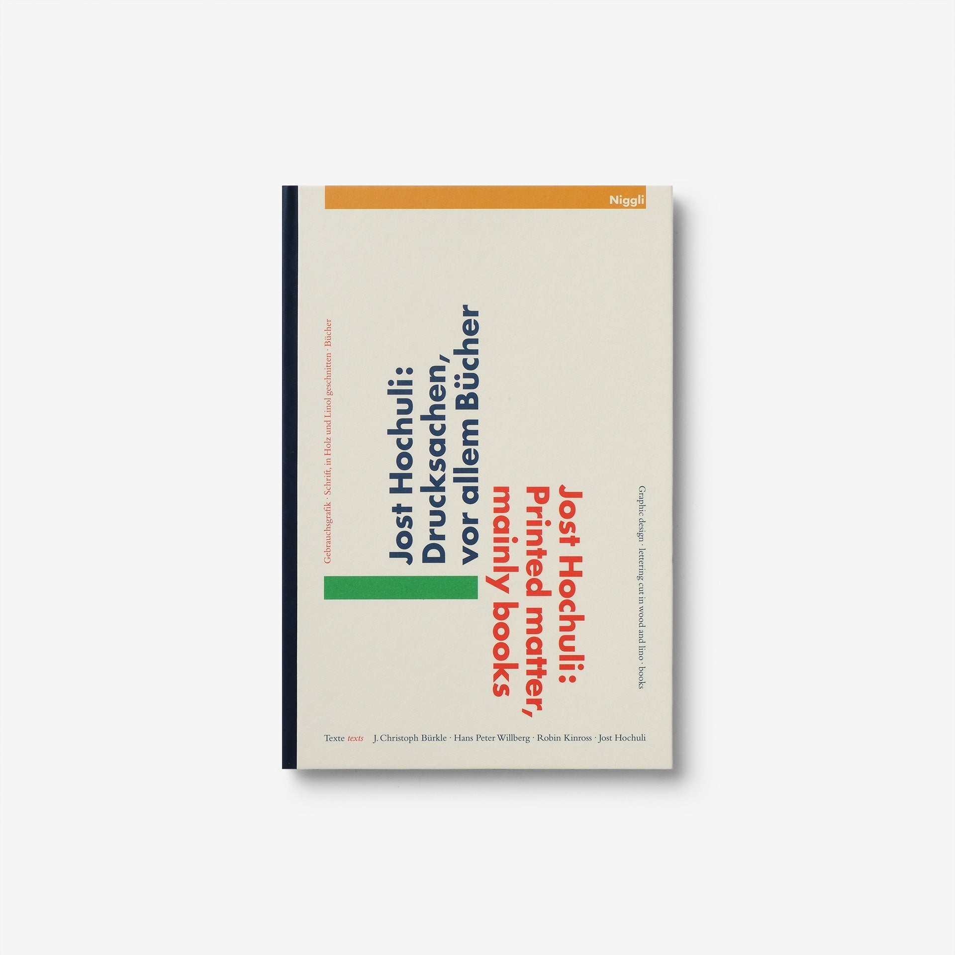 未開封 Jost Hochuli Printed Matter, Mainly Jost Hochuli: Printed matter, mainly books | Graphic Design Books