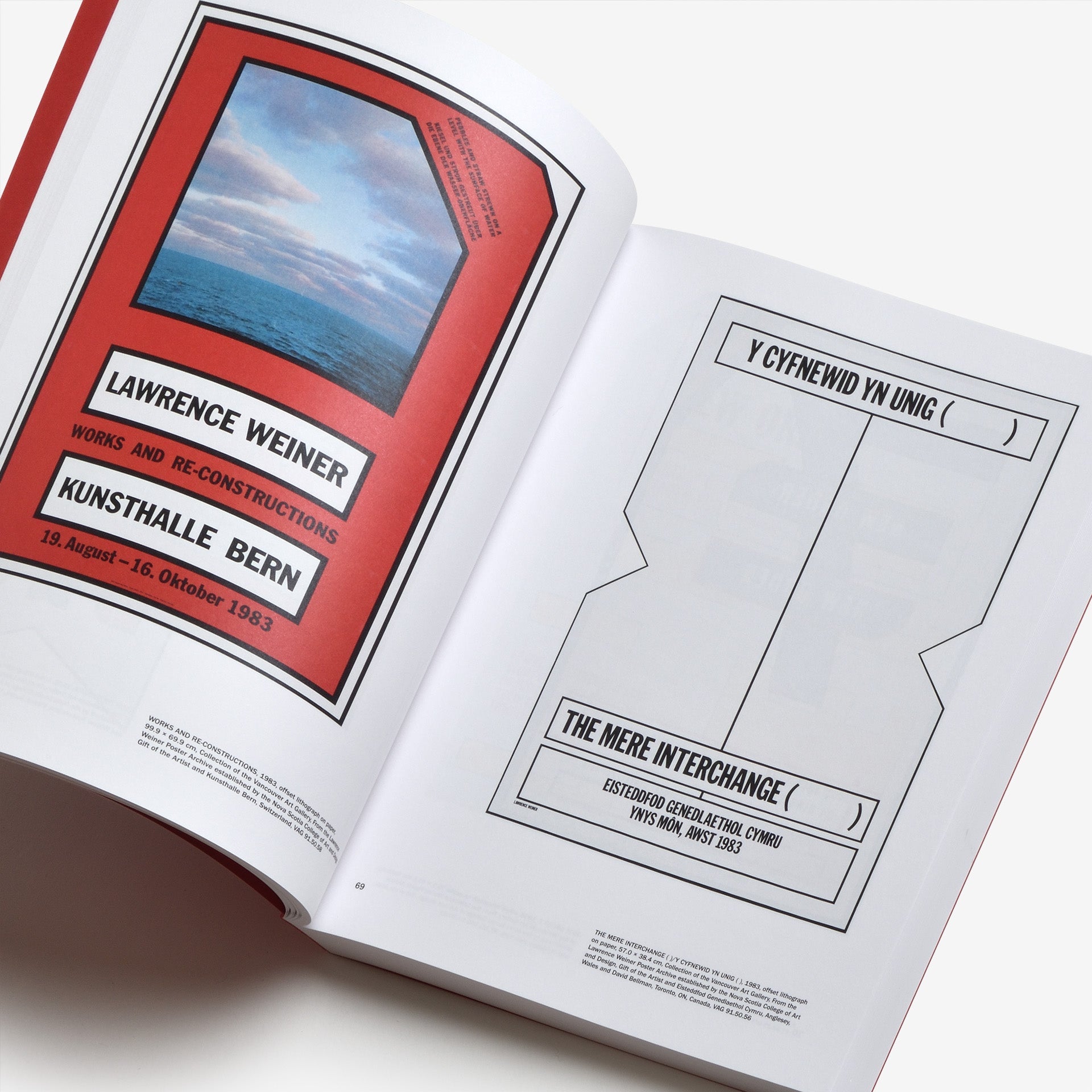 Of and About Posters: The Lawrence Weiner Poster Archive (1965-2021)