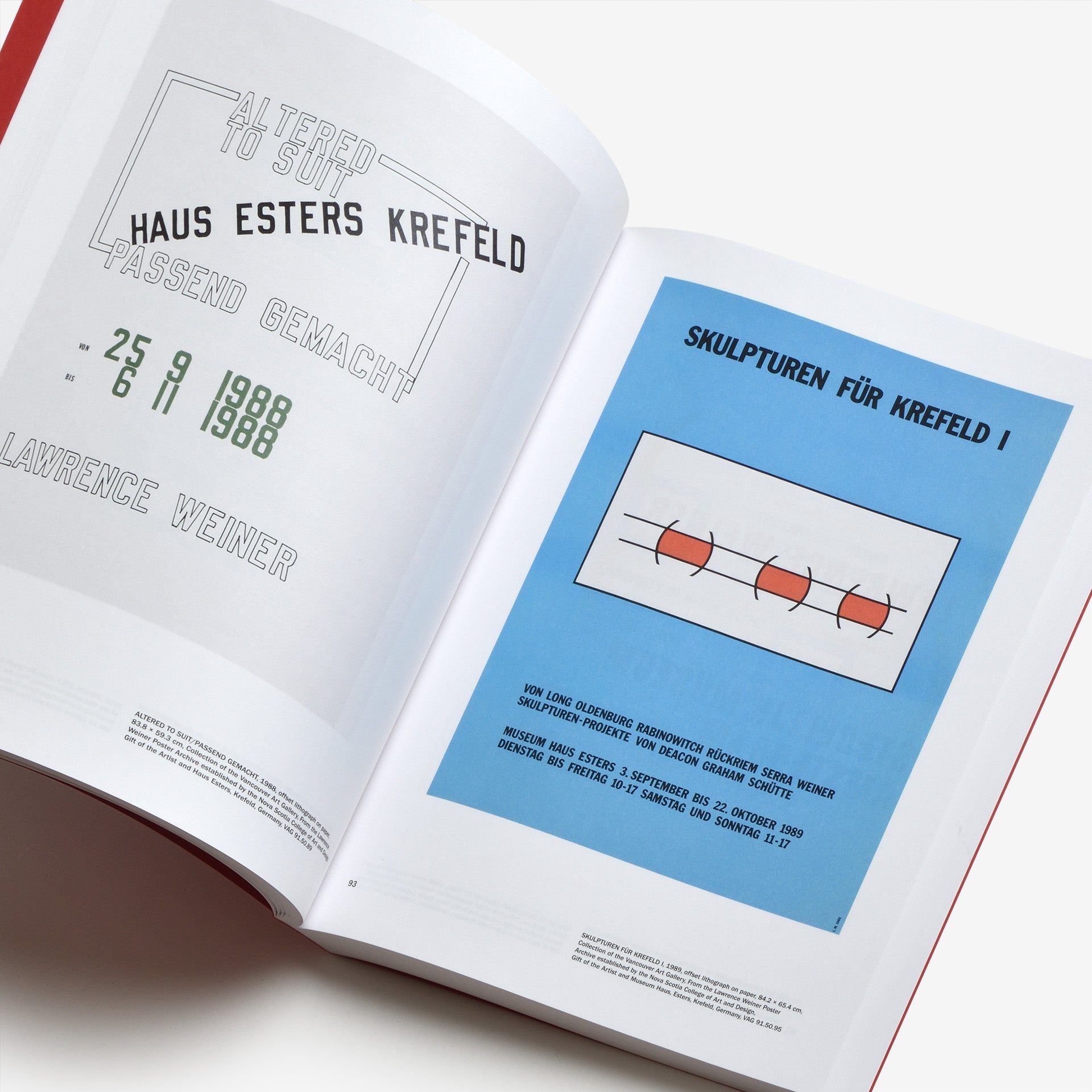 Of and About Posters: The Lawrence Weiner Poster Archive (1965-2021)