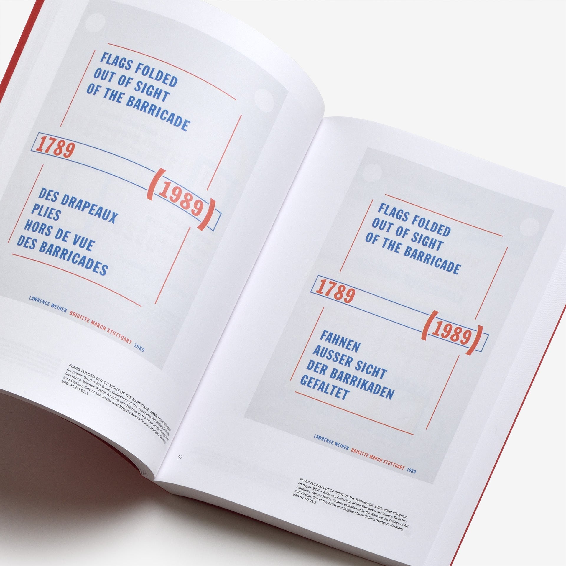 Of and About Posters: The Lawrence Weiner Poster Archive (1965-2021)