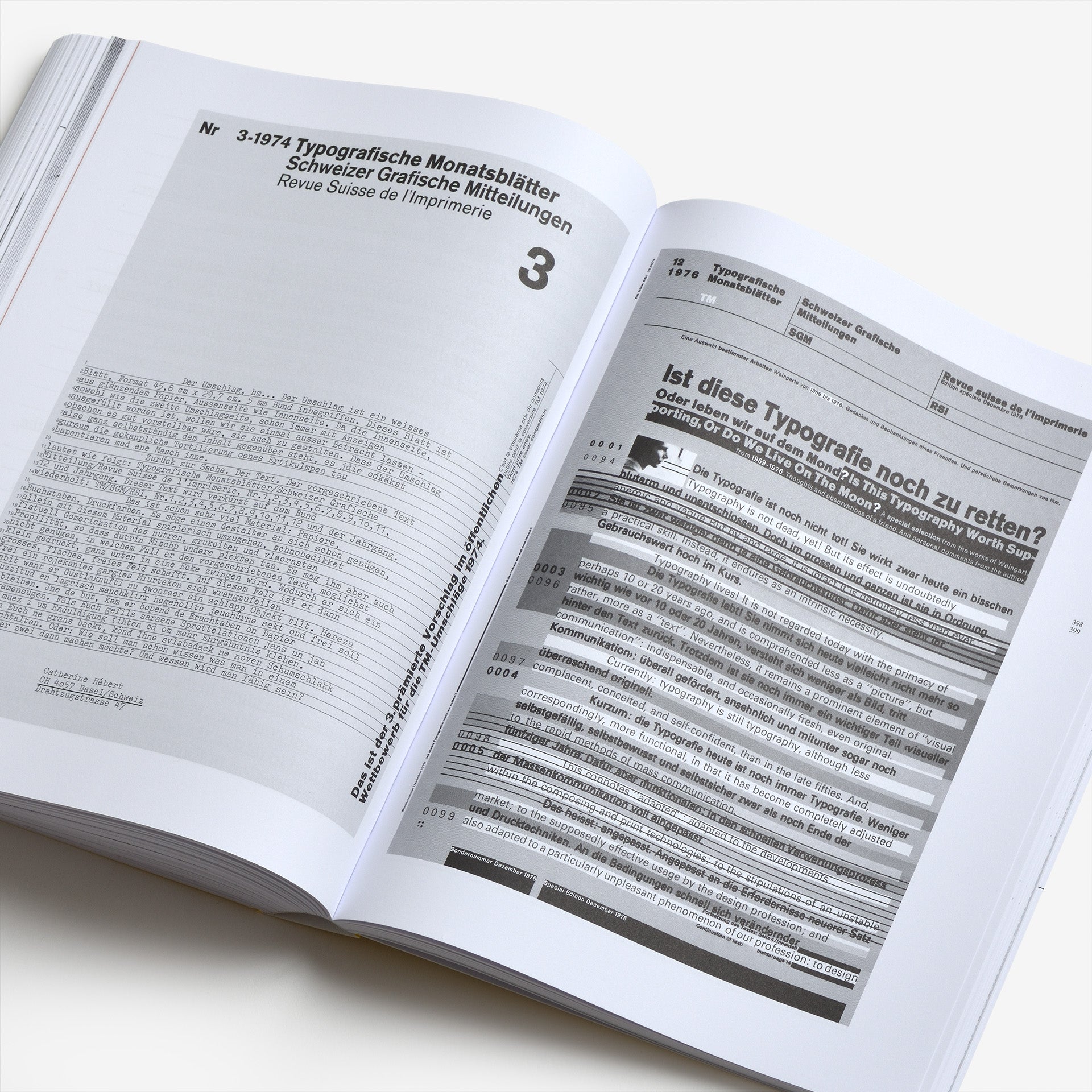 Wolfgang Weingart: Typography. My Way to Typography | Graphic