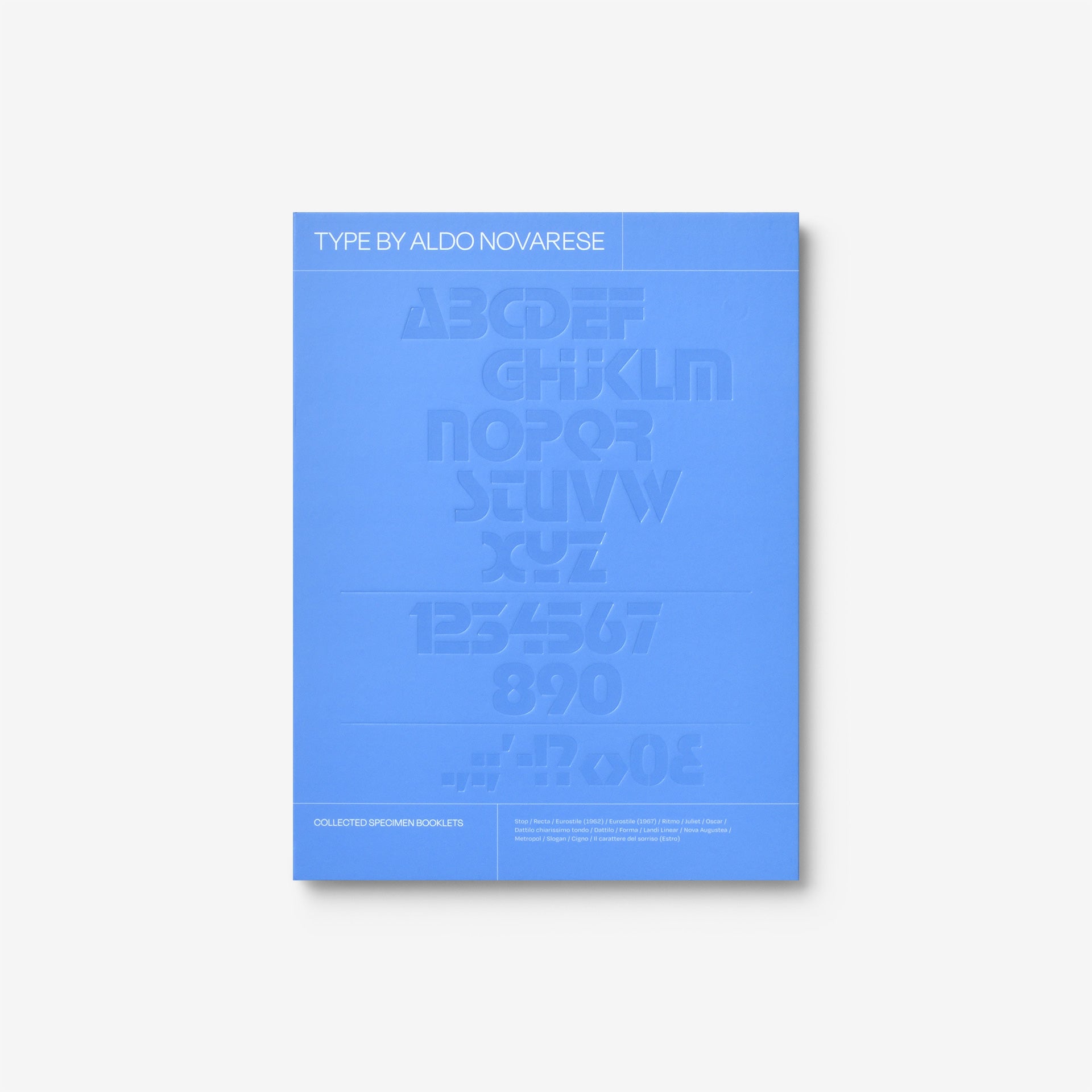 Type by Aldo Novarese: Collected Specimen Booklets