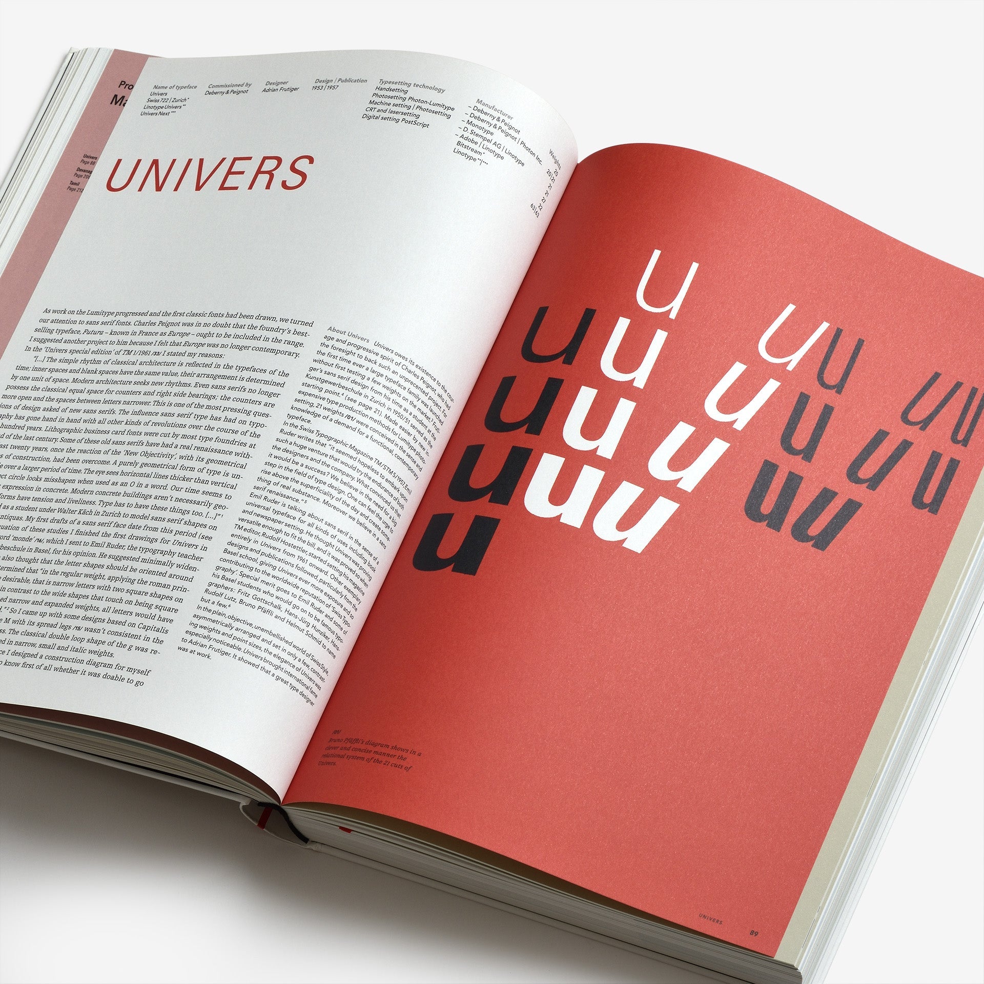 アドリアン　フルティガー /　書体集 Adrian Frutiger – Typefaces: The Complete Works | Graphic