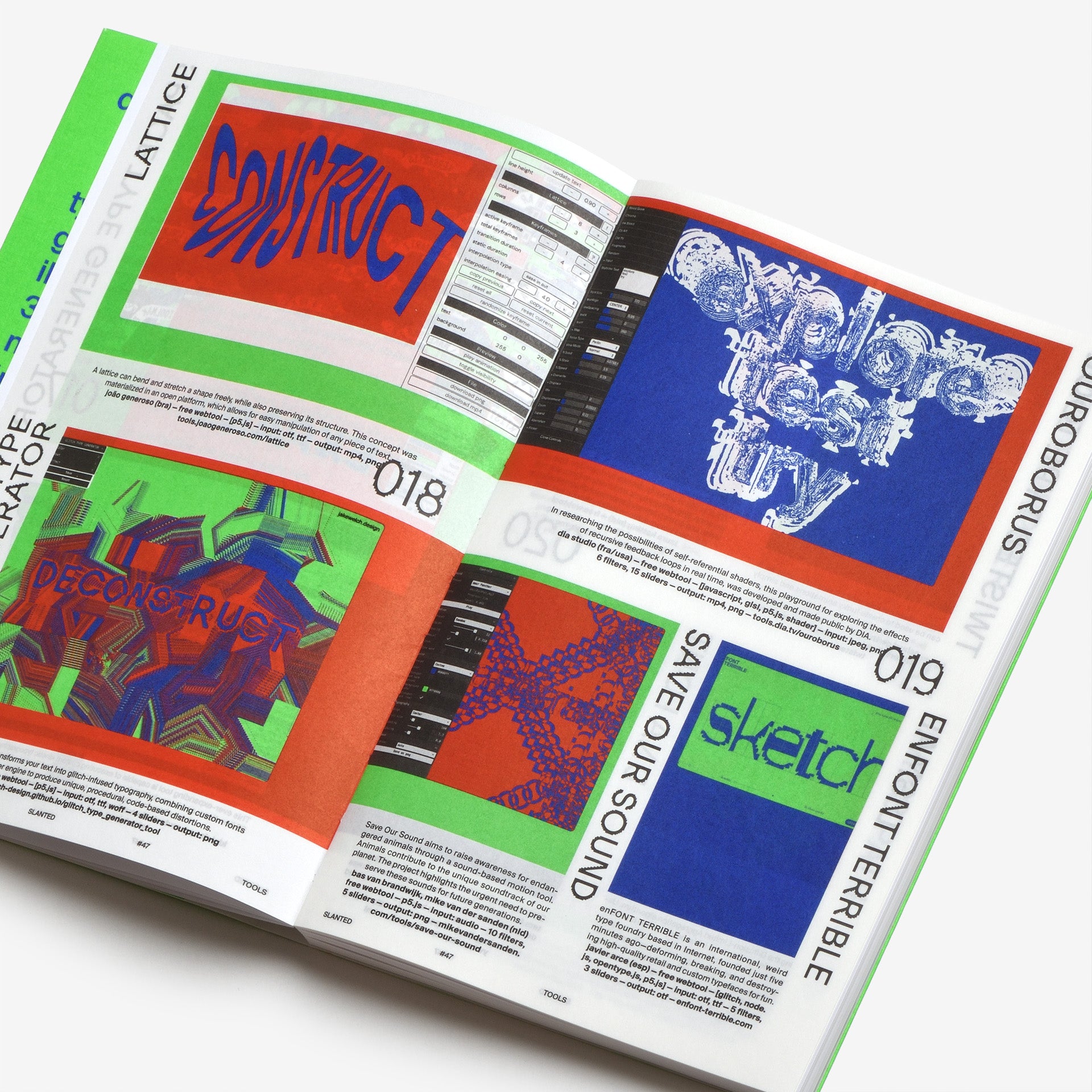 Slanted Magazine #47: Digital Tools | Graphic Design Books curated