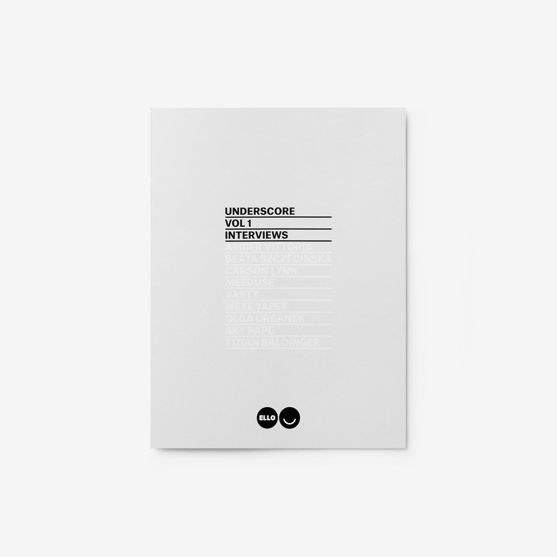 Underscore Vol. 1 Jessica Walsh | Graphic Design Books curated by North ...