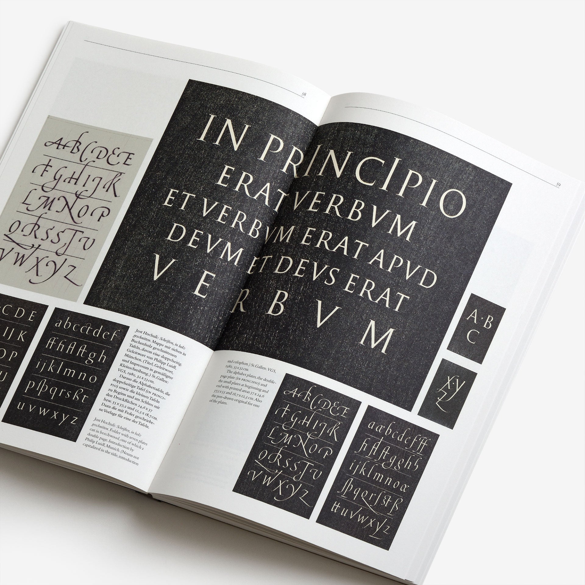 Jost Hochuli: Printed matter, mainly books | Graphic Design Books