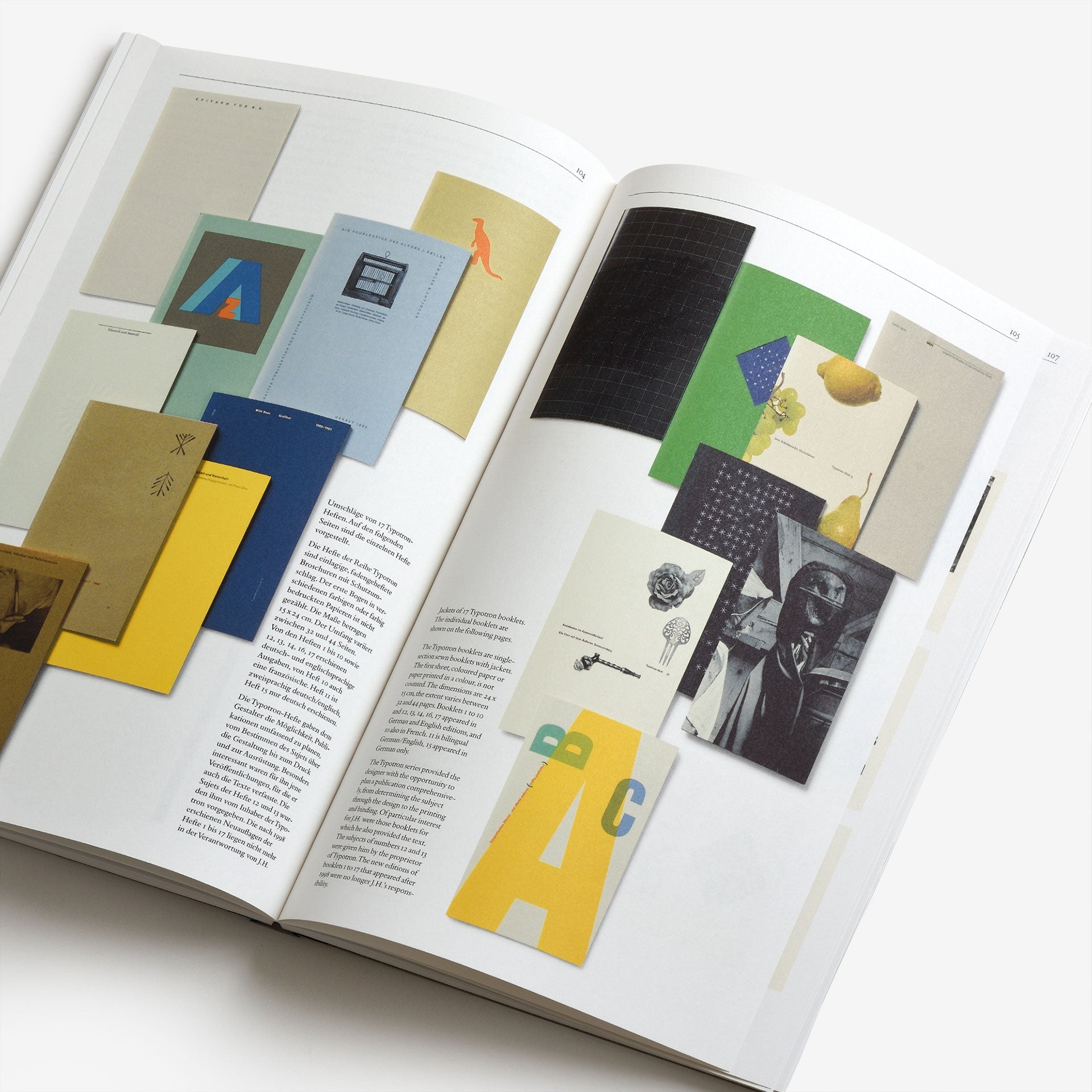 Jost Hochuli: Printed matter, mainly books | Graphic Design Books