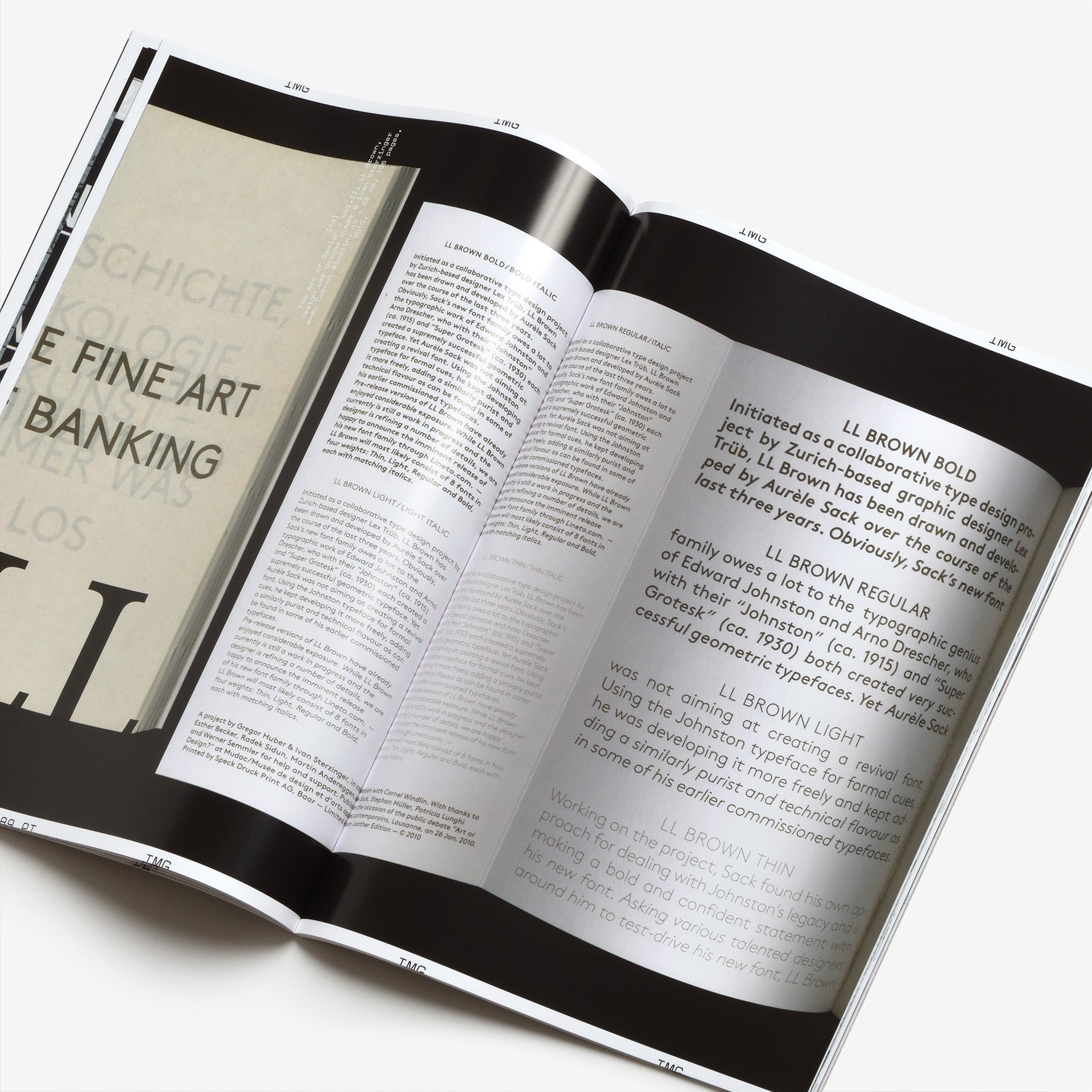 Revue Faire 30 bis — Types of types: the typographic specimen by Lineto
