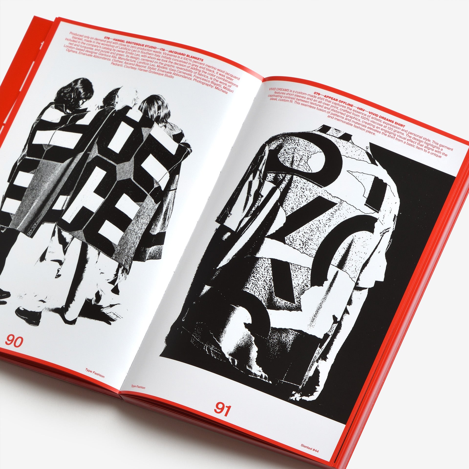 Slanted Magazine #44—Type Fashion | Graphic Design Books