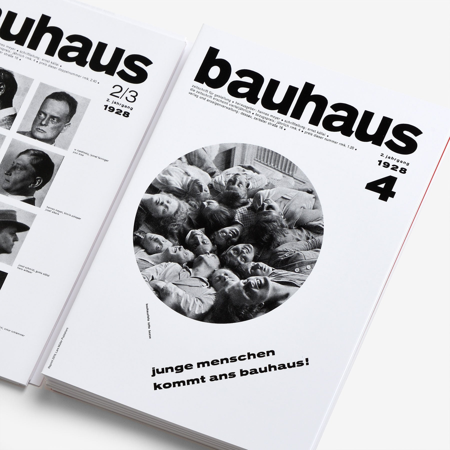 bauhaus journal 1926–1931 | Graphic Design Books curated by North East