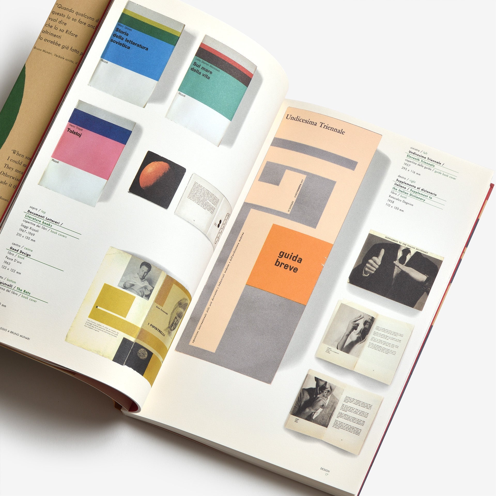 Omaggio a Bruno Munari | Graphic Design Books curated by North East