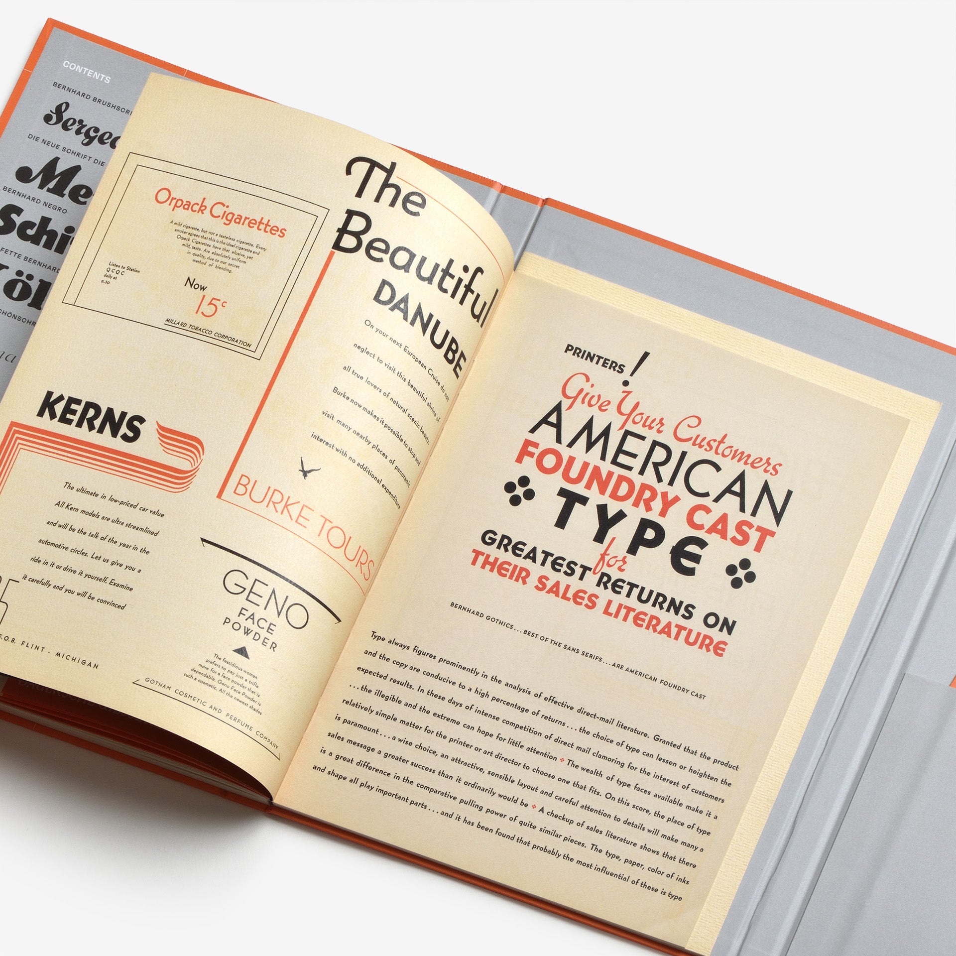 Type by Lucian Bernhard: Collected Specimen Booklets