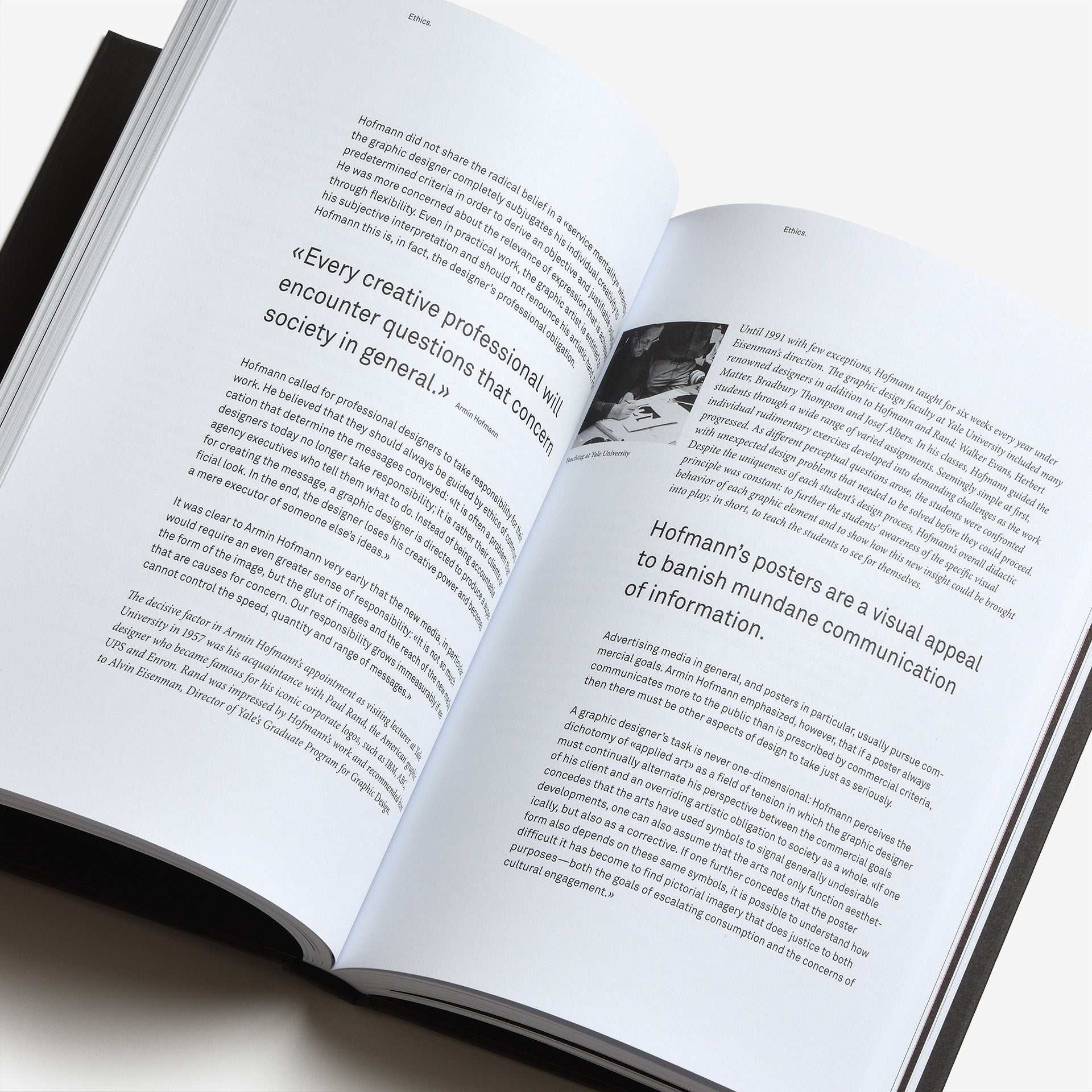 Armin Hofmann: Reduction. Ethics. Didactics. | Graphic Design