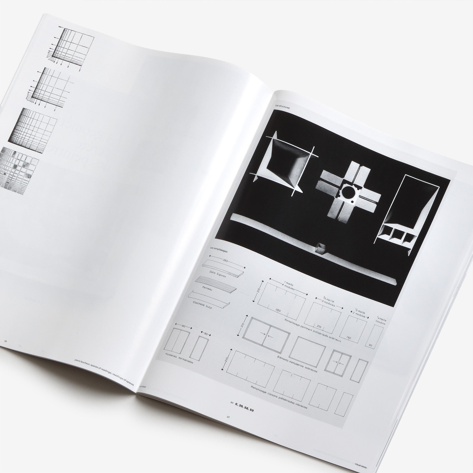 Pierre Faucheux, spaces of readings, readings of spaces