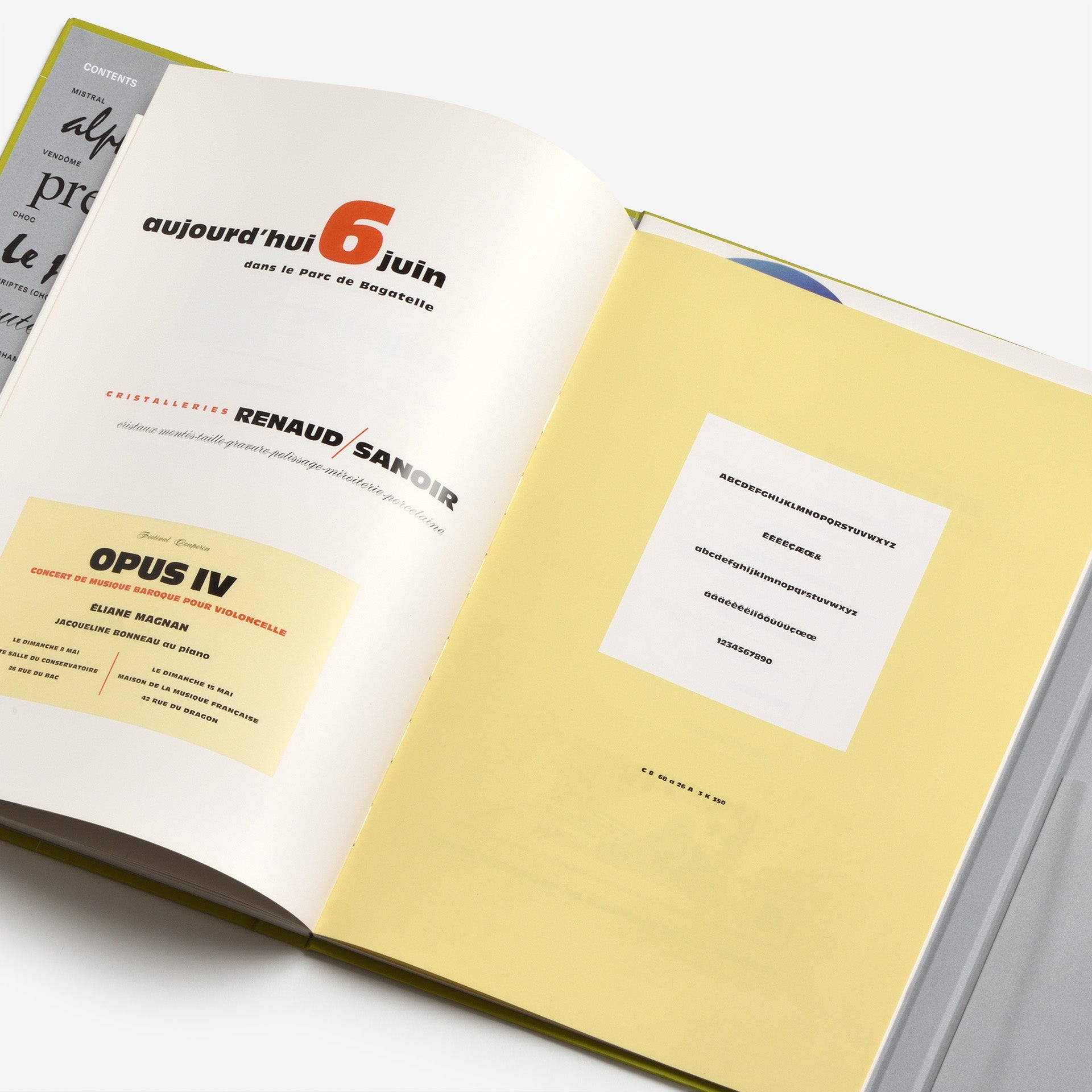 Type by Roger Excoffon: Collected Specimen Booklets