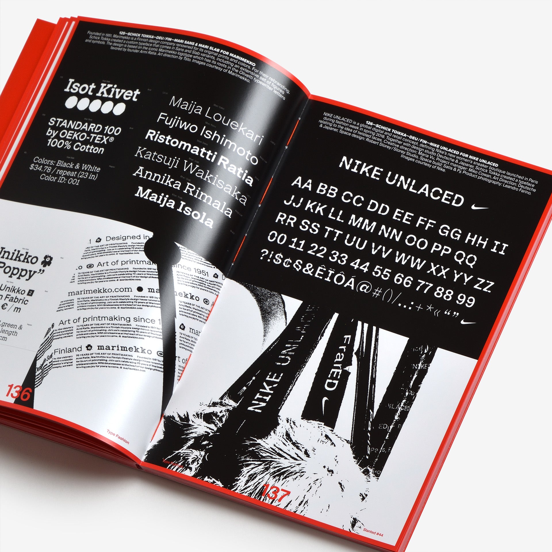 Slanted Magazine #44—Type Fashion | Graphic Design Books
