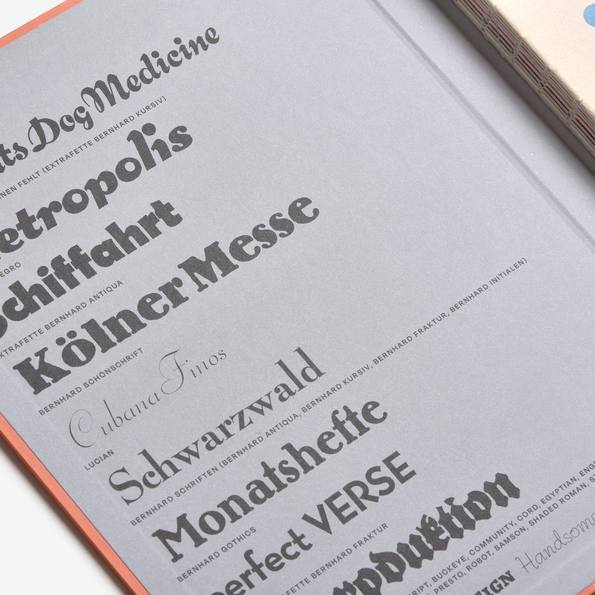 Type by Lucian Bernhard: Collected Specimen Booklets